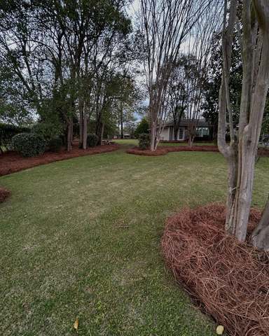 Pine Straw Installation in Birmingham, AL by SOG Services