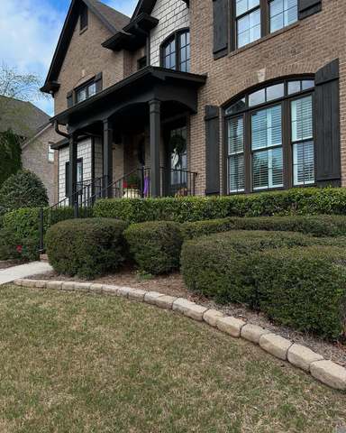 Stone Edging Landscape Bed in Birmingham, AL by SOG Services