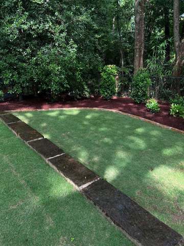 Stone Paver Edging Sod in Birmingham, AL by SOG Services